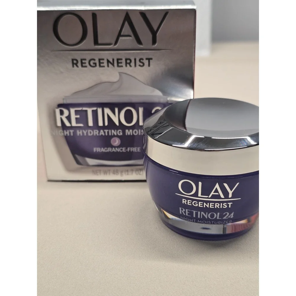 Olay Regenerist Retinol24 Night Hydrating Moisturizer NEW Fragrance Free